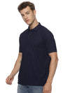 Monte Carlo Men's Navy Blue Dry Fit Polo T-Shirt | Premium Half Sleeve Performance Polo