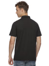 Monte Carlo Men's Charcoal Grey Zipper Polo T-Shirt | Premium Half Sleeve Cotton Zip Neck Polo