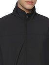 Monte Carlo Men's Black Lightweight Full Zip Jacket | Windcheater Casual Jacket