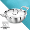 Hawkins Futura Pro 2.5 Litre Deep Fry Pan (Kadhai) – Nonstick Cookware | Premium Corporate Gift