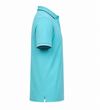 Aqua Blue Tipping Polo T-Shirt — Contrast Tipping Collar