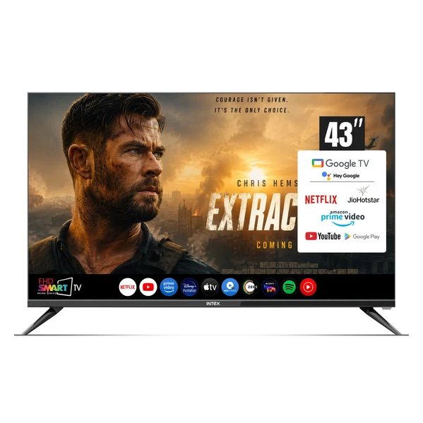 Intex LED-GFV4307 43 Inch Full HD Google Smart TV with Dolby Audio