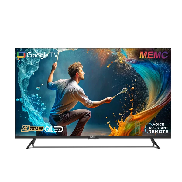 Intex LED-GQ7511 75 Inch 4K Ultra HD QLED Google Smart TV