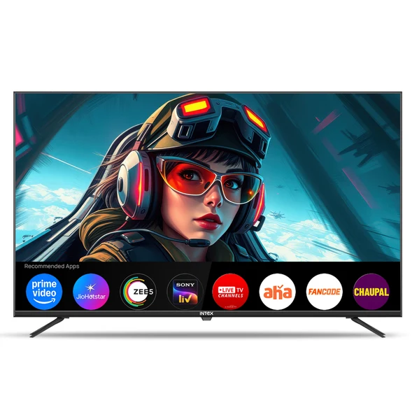 Intex LED-5015 UBTR 50 Inch 4K Ultra HD Android Smart LED TV