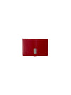Premium Red Faux Leather Portfolio & Organizer