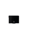 Premium Black Ribbed Foldable Portfolio & Notebook Organizer