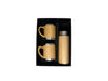 Bamboo Thermos Flask & Mug Gift Set | Eco-Friendly Corporate Gift Box