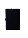 Premium Matte Black Hardcover Notebook with Pen Loop & Elastic Closure