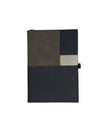 Modern Black and Brown Color-Blocked Diary