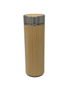 Bamboo Insulated Water Bottle with Stainless Steel Lid | Double Wall Vacuum Flask | 500ml Customize