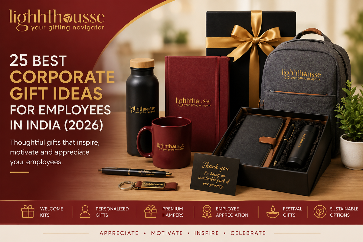 Best Corporate Gifts for Employees in India (2026): 25 Useful & Personalized Ideas