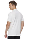 Monte Carlo Men's White Plain Polo T-Shirt | Premium Half Sleeve Cotton Polo