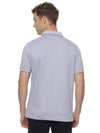 Monte Carlo MC Jaggard Sky Blue Polo T-Shirt for Men | Cotton Regular Fit Polo