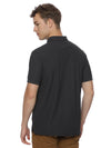 Monte Carlo Men's Dry Fit Polo T-Shirt - Black | Premium Performance Half Sleeve Polo