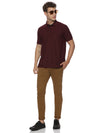 Monte Carlo Men's Maroon Dry Fit Polo T-Shirt | Premium Half Sleeve Performance Polo