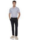 Monte Carlo MC Jaggard Sky Blue Polo T-Shirt for Men | Cotton Regular Fit Polo