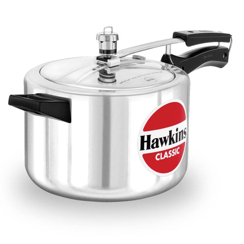 Hawkins 5 Litre Classic Pressure Cooker – Durable Aluminium | Premium Corporate Kitchen Gift
