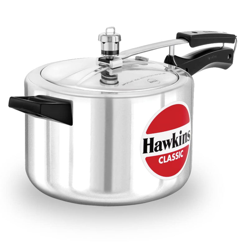 Hawkins 5 Litre Classic Pressure Cooker – Durable Aluminium | Premium Corporate Kitchen Gift
