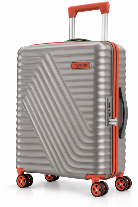 American Tourister Astraforge 77cm Large Trolley Bag – Polycarbonate Hard Shell Luggage, 8 Wheels