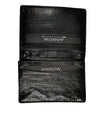 Arrow Genuine Leather Card Holder Wallet | Slim Business Card & Credit Card Holder for Men