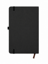 Executive Black Hard-Bound Diary with Elastic Band Customize