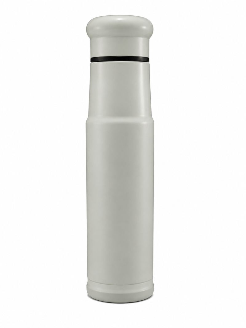 White Cola Shape Vacuum Flask | Insulated Stainless Steel Thermos Bottle Customize