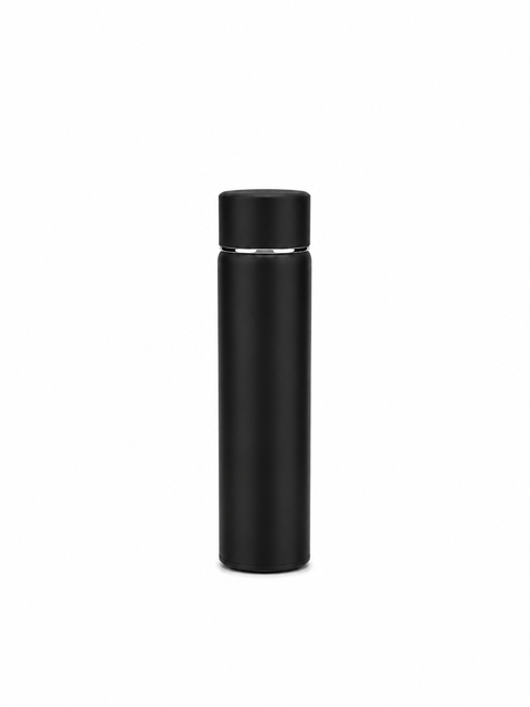 Black Sleek Bottle | Minimalist Water Bottle for Office, Travel & Corporate Gifting Customize