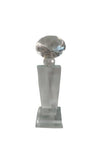 Premium Crystal Trophy with Diamond Top | Corporate Award, Employee Recognition & Business Gift