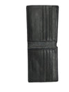 French Connection Genuine Leather Men's Bifold Wallet | Black RFID Wallet with Multiple Card Slots