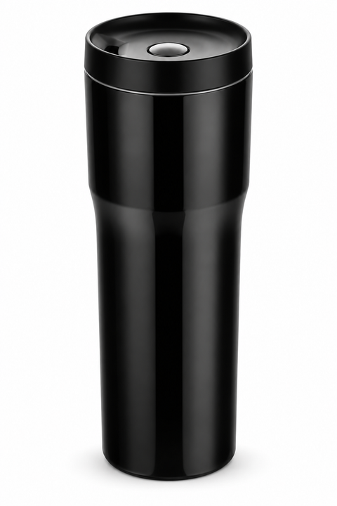 Borosil Hike Tumbler 500 ML Vacuum Insulated Stainless Steel Tumbler – Black