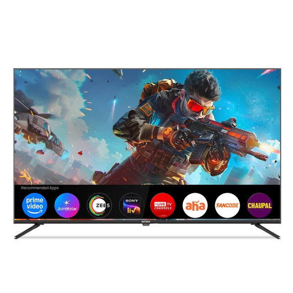 Intex LED-5016 UBTR 50 Inch 4K Ultra HD Android Smart LED TV