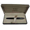 Parker Black Ballpoint Pen with Chrome Trim & Gift Box | Premium Executive Pen