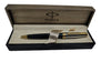 Parker Premium Black & Gold Ball Pen with Gift Box | Executive Metal Ballpoint Pen