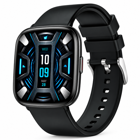 Pebble Cosmos Air Calling Smart Watch 1.73" HD Display | Bluetooth Calling, Heart Rate Monitoring & Multiple Sports Modes