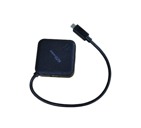 Portronics Mport 34M POR 696 USB Hub with Type-C Cable | 4-Port High-Speed USB Hub
