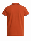 Orange Tipping Polo T-Shirt — Contrast Tipping Collar