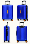 VIP Harrier Strolly 55 360° Hard Shell Trolley Suitcase – Blue