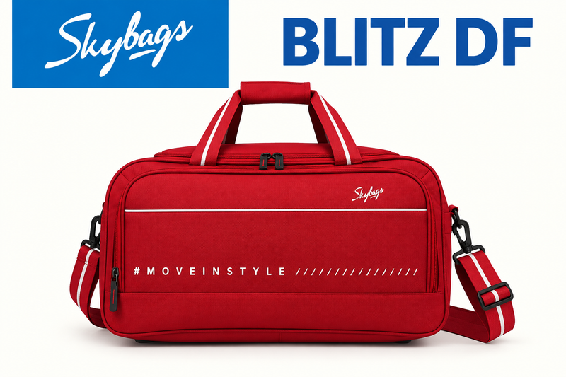 Skybags Blitz DF Duffel Travel Bag – Red