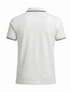 Black White Tipping Polo T-Shirt — Contrast Tipping Collar