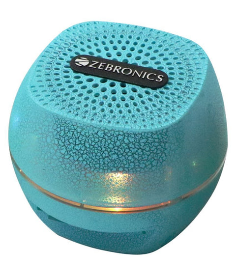 Zebronics HELIX Portable Bluetooth Speaker | Wireless Bluetooth Speaker with TF Card Support