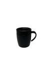 Black Insulated Travel Mug with Handle | Stainless Steel Commuter Coffee Mug with Sliding Lid