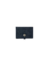 Premium Blue Leatherette Executive Diary Organizer with Metal Button Closure
