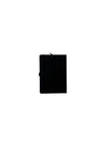 Premium Matte Black Hardcover Notebook with Pen Loop & Elastic Closure