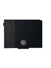 Premium Black Ribbed Foldable Portfolio & Notebook Organizer