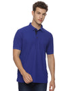Monte Carlo Men's Royal Blue Dry Fit Polo T-Shirt | Premium Half Sleeve Performance Polo
