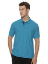Monte Carlo Men's Sky Blue Dry Fit Polo T-Shirt | Premium Half Sleeve Performance Polo